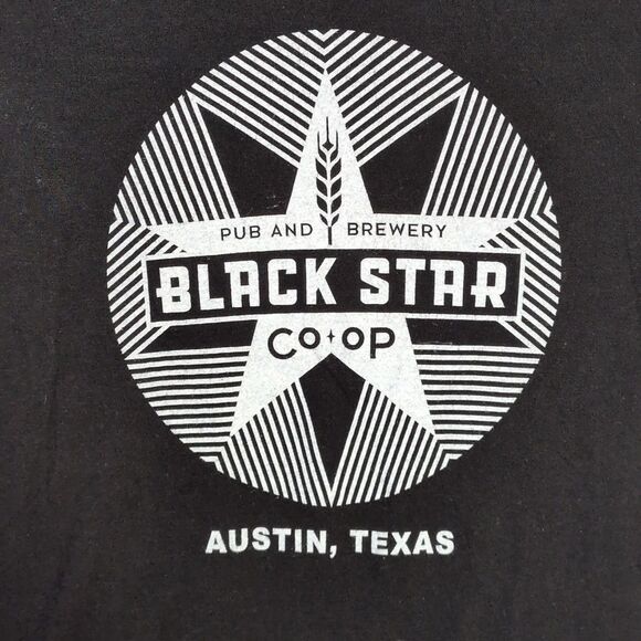 Black Star Co-op Pub & Brewery Austin TX Tee Women's M - Picture 2 of 5